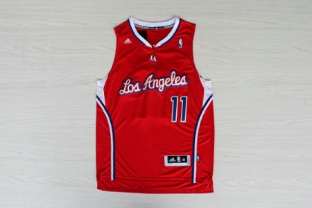 Maillot De Basket Los Angeles Clippers Jamal Crawford 11 Tissus Sportif Fans Edition Rouge